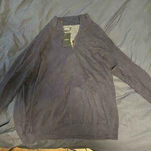 Nordstrom New Navy Blue Quarter Zip